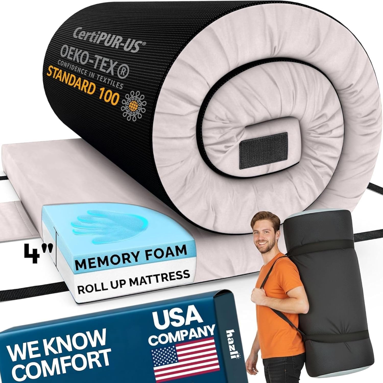 Matrix Air-Cell Memory Foam Camping Mattress