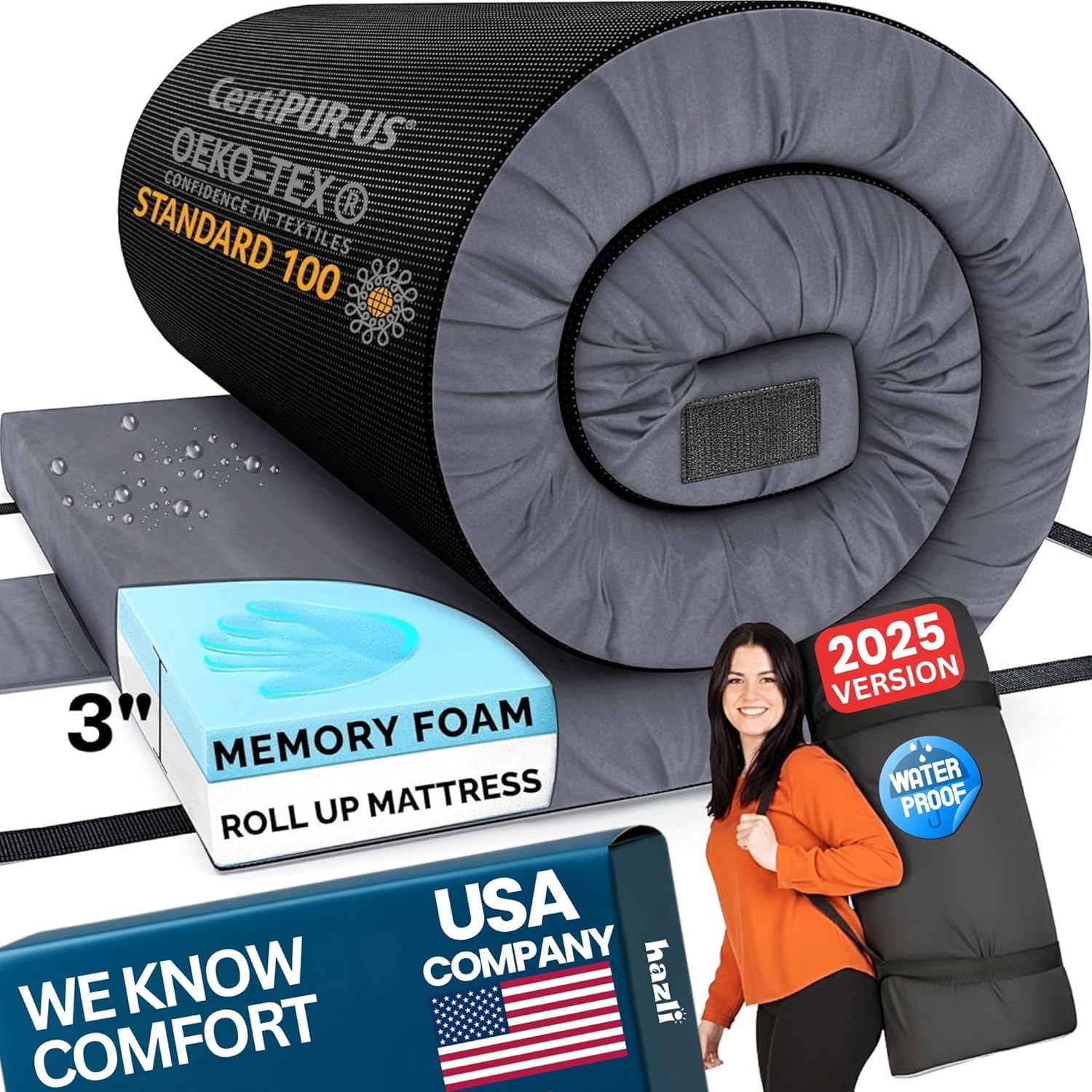 Matrix Air-Cell Memory Foam Camping Mattress