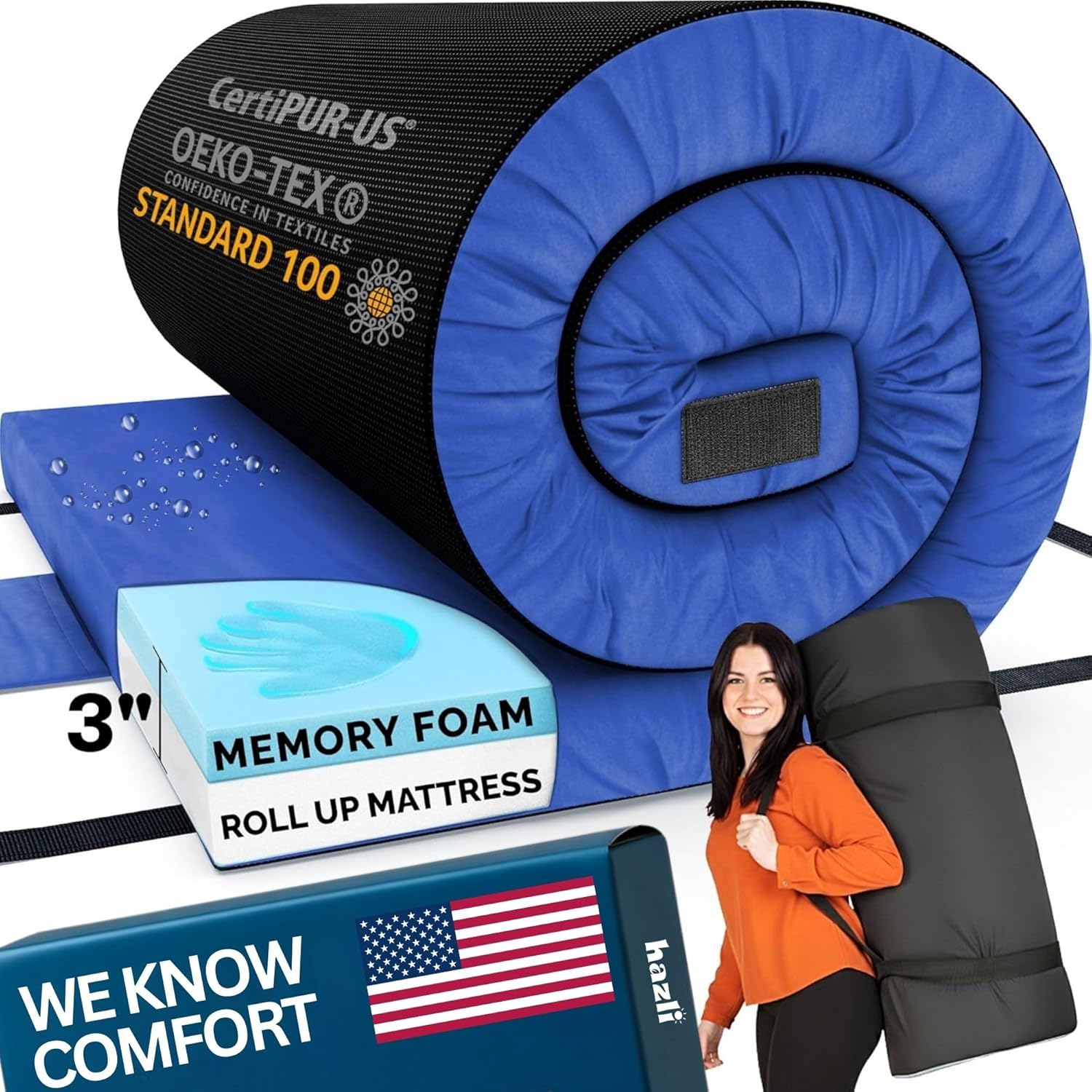 Matrix Air-Cell Memory Foam Camping Mattress
