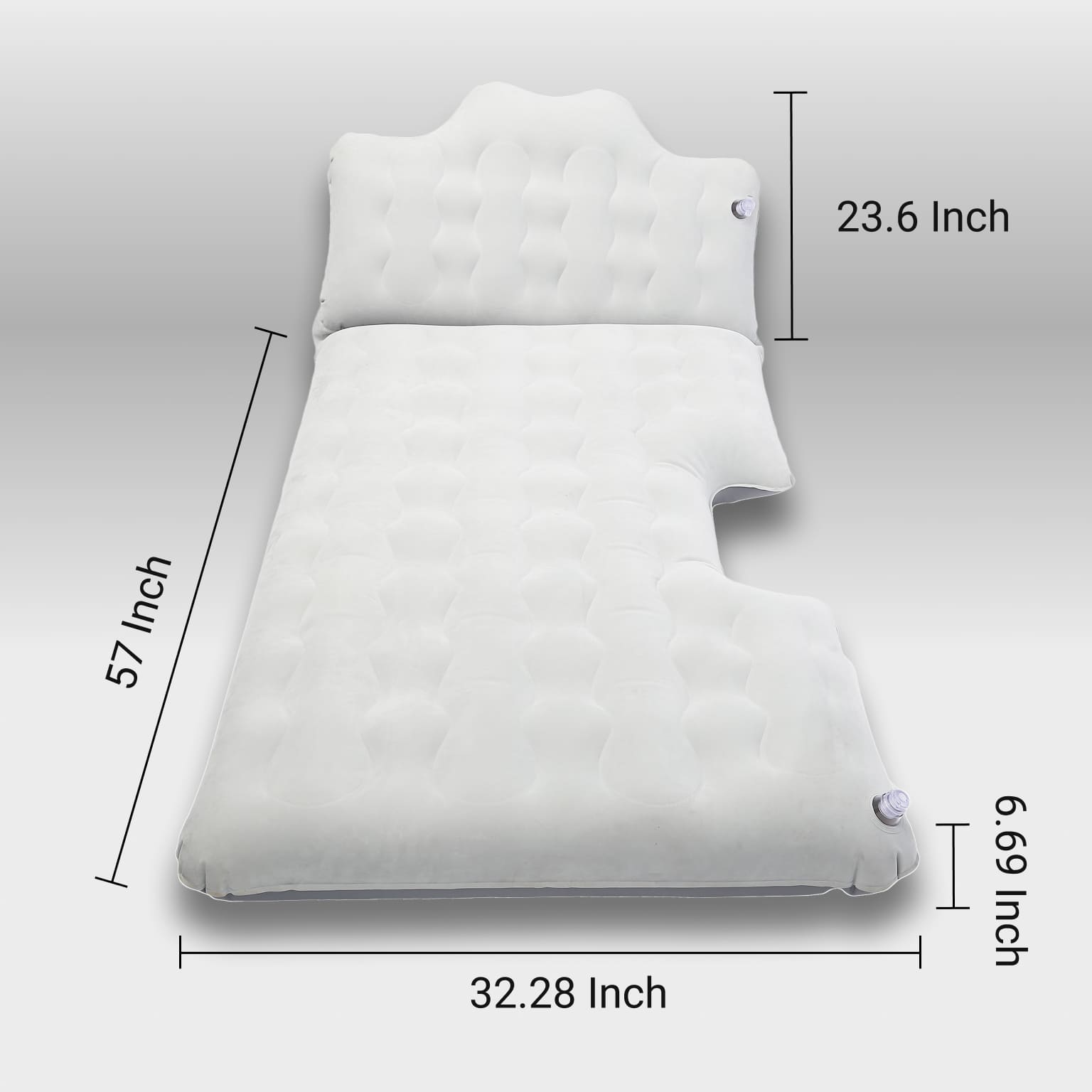 Tesla Cybertruck Inflatable Rear Seat Camping Air Mattress